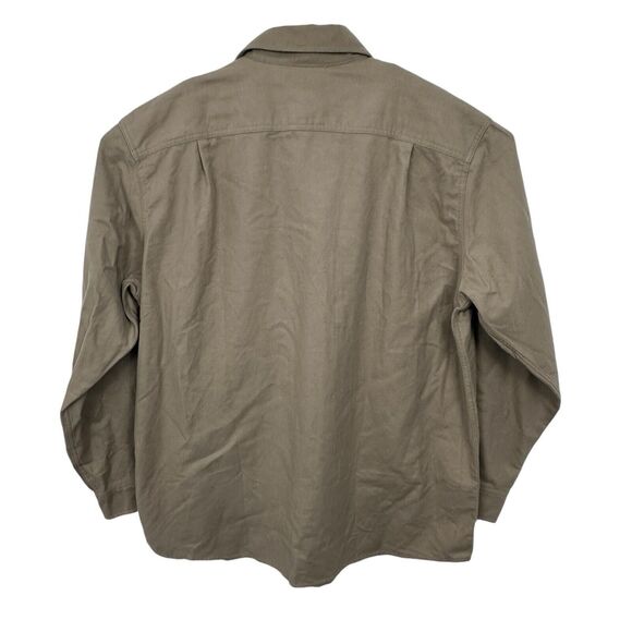Ridgecut Toughwear Chamois Button Front Shirt Long Sleeve Mens Size XL Tan Khaki - Picture 4 of 7